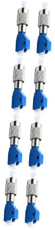 OSALADI 8 Stk Der Glasfaseranschluss blueriiot Lichtwellenleiter-Adapter FC-Stecker auf LC-Buchsenadapter Hybrid-Adapter-Konverter LWL- Hybrid-Konverter-Adapter Metall