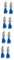 OSALADI 8 Stk Der Glasfaseranschluss blueriiot Lichtwellenleiter-Adapter FC-Stecker auf LC-Buchsenadapter Hybrid-Adapter-Konverter LWL- Hybrid-Konverter-Adapter Metall