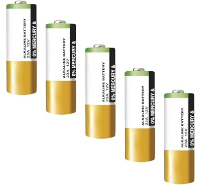 Micro Alkali-Akku 023AE 12 V, 5 Stück. Ideal für Geräte, die zuverlässige und langlebige Energie benötigen, um eine optimale Leistung im täglichen Gebrauch zu gewährleisten.