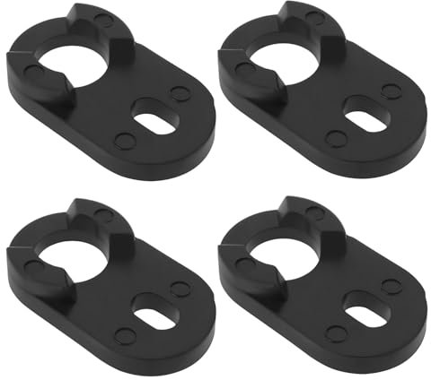 Create idea 4 Pcs Refrigerator Door Hinge Refrigerator Door Cam Riser Replacement Parts WR2X4901 Compatible with GE AP2058495 PS297995 Refrigerator