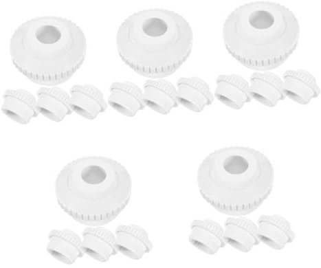 SUPVOX 5 Juegos Chorros De Masaje para Piscina Piscinas Accesorios Junto A La Piscina Bomba Piscina Infantil Flotadores Inflables De Piscina Juguete SPA El Plastico 4 Uds * 5