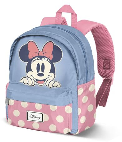 Disney Minnie Mouse Dots-Mochila Preescolar Joy, Lila, 22 x 27 cm, Capacidad 5 L