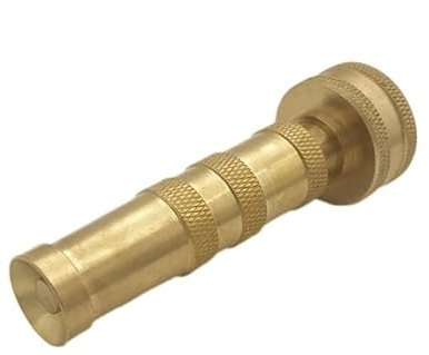 1pc Messing Garten Sprinkler Hochdruck Wasser Pistole 3/4 Amerikanische Innengewinde Sprayer Einstellbare Düse Jet Washer