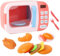 Microondas De Juguete - Juego de Cocina Infantil con Sonido y Luces | Microondas Simulador Interactivo con Temporizador Realista para Bebés Jugar a Cocinar en Hogar Guardería Aula