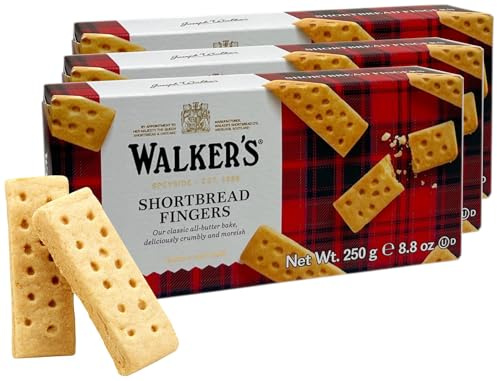 Walkers | Galletas de Mantequilla Walkers Shortbread Limited - Pack 3 x 250 gr