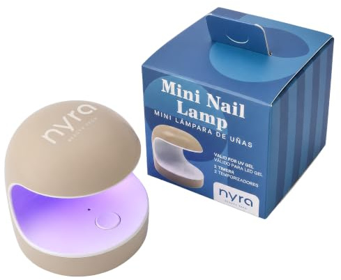Nyra Mini Lámpara UV/LED para Uñas, 5W, Temporizador 60s, USB