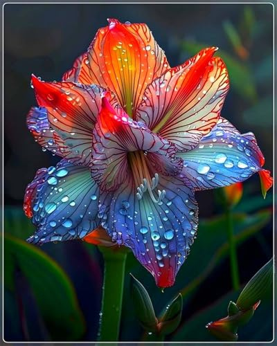 Bellissimo Rizoma Di Amaryllis, Resistenti Al Freddo E Alla Siccità, Facile Da Coltivare, Adatto A Primavera E Autunno-1 rizoma-A