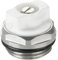 Manual Radiator AIR Vent Bleed Plug Valve 1/2 BSP (15mm) White 5 x PCS
