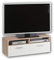 RANA TV-Lowboard in Eiche Sonoma Optik - schlichtes TV-Board mit viel Stauraum für Ihr Wohnzimmer - 95 x 36 x 35 cm (B/H/T)