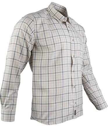 JACK PYKE Countryman Check Long Sleeve Shirt Navy XX-Large
