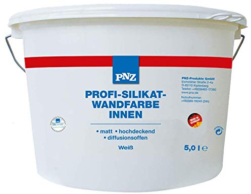 PNZ Profi Silikat Wandfarbe, Gebinde:10L, Farbe:weiß