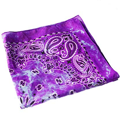 Dhobia Bandana Gesichtstuch Face Mask Kopftuch Halstuch 100% Baumwolle mit original Paisley Muster (Stone Wash 3)