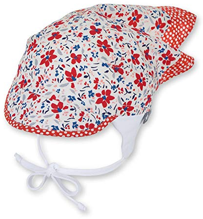 Sterntaler Baby - Mädchen hoofddoek 1452113 Hut, Weiß, 43 EU