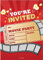 Kirsten McMillan 32 Movie Birthday Party Invitations for Kids with Envelopes - Pack of 32 Movie Party Invites for Girls & Boys - Designed and Printed in the UK