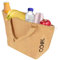 Vilde Thermotasche Isoliertasche Strandtasche Einkaufstasche aus Papier Thermopapier 6,8l