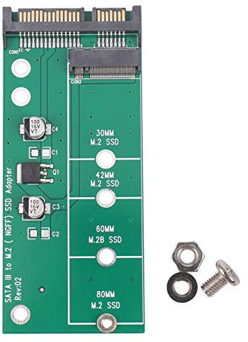 Ngff (M2) Adaptateur SSD vers SATA 2,5 M.2 Ngff SSD vers Sata3 Convertir Carte pour disque dur SSD M.2 30/42/60/80 mm