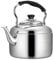Kichvoe Tea Kettle for Stove Top Stainless Steel Tea Kettle Whistling Tea Kettle Teapot Large Boiling Teapot-5L, 6QN6044E4011R3MP, Silver 5l