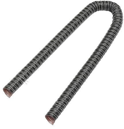 QUARKZMAN 3.28FT 1.26'' Flessibile Silicone Aria Condotto Tubo Flessibile Nero