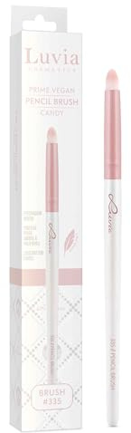 Professioneller Make-up Pinsel Luvia, Lidschatten Schminkpinsel, Eyeshadow Pinsel, Cut Crease, Augenpinsel, veganer Kosmetikpinsel, 335 // Pencil Brush - Candy