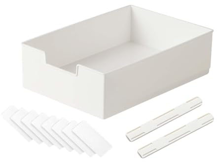 predolo Organizador de gabinete extraíble, cajones deslizantes, estantes de Almacenamiento, cajones extraíbles para Dormitorio, 31.5 cm x 21.5 cm x 9 cm