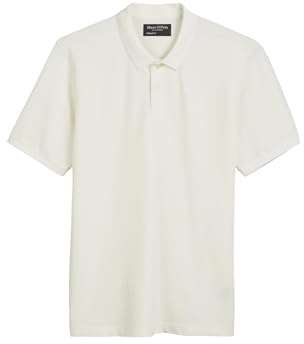 Marc O'Polo Herren Kurzarm-Poloshirt mit Stretch-Anteil Regular Fit