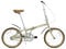 FabricBike Klappfahrrad, Alu-Rahmen, Single Speed, klapprad 20 Zoll, Folding, klapp Fahrrad, Klapprad Erwachsene, Fabric Bike Folding Bike (Light Sand W/Mudguard)