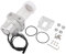 Pump Reservoir Combo,30 Mesh Filter 1100L/H 5900RPM PC Water Pump Water Cooling Pump G1/4 PC Integrated Pump for Water Cooling System (Silver)