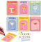 BAISHUWU kits de peinture sur toile cocktail colorée, 6 pièces Paint par Cocktail numéros, Peinture par numéros, ensemble de peinture à l'huile peinte à la main pour adultes et débutants