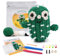Outbit Kit de crochet pour débutants, kit complet de crochet avec tutoriels vidéo étape par étape, cadeau de bricolage idéal pour adultes et amateurs de bricolage (Cactus Zoe)