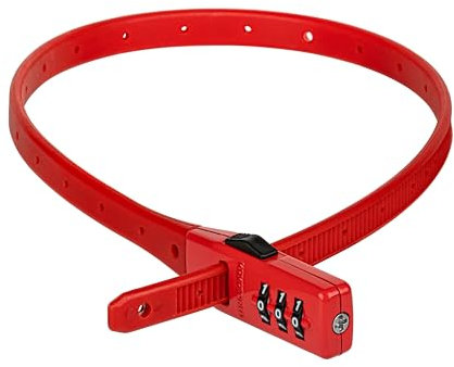 Click Lock Combo Lock, 530mm, Red