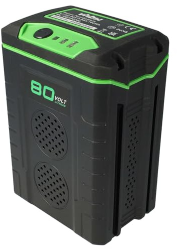 EXTENSILO Akku Ersatz für Stiga BT 80 Li 5.0, BT 80 Li 4.0 für Rasenmäher (2500mAh 80V Li-Ion)