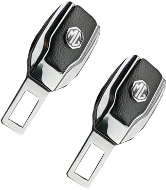 JsjjQf 2 Pezzi Prolunga Cintura Sicurezza Auto per MG Gloster GT HS Maestro Marvel R,Fibbia della Cintura Fermo Disattivazione dell'Allarme Cintura di Sicurezza