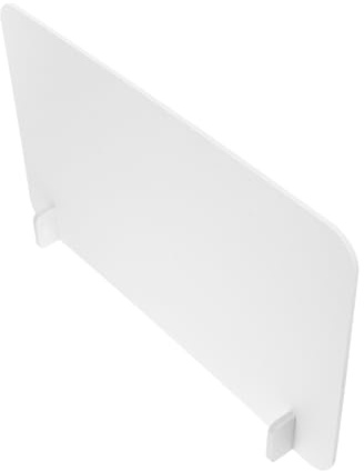 CIYODO Schutzisolierungstafel PVC 50x30cm mit Spritzschutz Freistehend für Restaurant und Büro Tischschutz gegen Tröpfchen