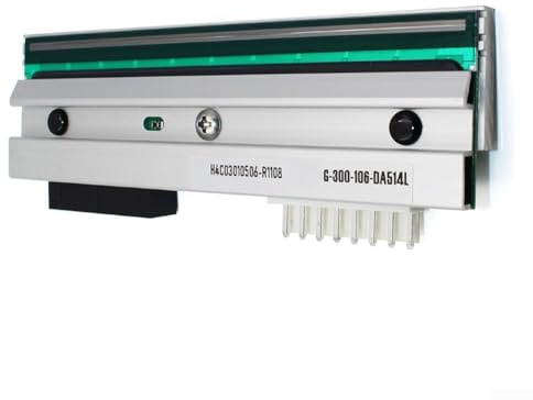 Thermodruckkopf 300dpi, kompatibel mit CAB für A4 A4+ XD4T Etikettendrucker, Teil 5954072 Hochauflösendes Metall