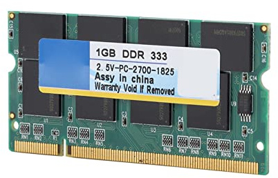 ZJchao DDR Sdram Sodimm Xiede 1G DDR PC-2700 Laptop 333 MHz per Schede Madri e Schede Madri - Modulo di Memoria Ad Alta velocità