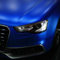 speedwerk-motorwear 3D Chrom Matt Ocean Blue Metallic mit Luftkanälen,Car Wrapping, Folie, Blau 0,5m x 1,52m