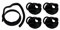Jabra 14121-41 Auricular/AUDÍFONO Accesorio Juego DE Fundas Protectoras Desechables
