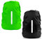 LAMA 2pcs Waterproof Rain Cover for Backpack, Reflective Rainproof Protector for Anti-dust and Anti-Theft S 18L-25L Black Green