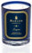 Harlem Candle Company Langston Luxuskerze, 325 ml, blaues Glas, doppelter Docht, Sojawachs, Geschenk-Box, Jasmin, Sandelholz, Muskatnuss, Nelken, Vanille, Leder und Bernstein