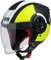 IXS Jethelm 851 2.0 schwarz matt-gelb FLUO M