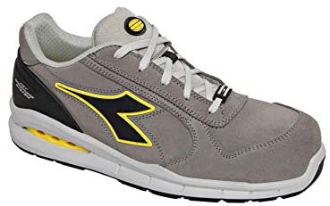 Diadora Run Net Airbox Low S3 Src, Scarpe da ginnastica Uomo, Wind Gray Wind Gray, 44 EU