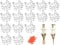 Drchoer Pellet Bander Tool Kits: 200 Pcs Carp Pellets Bands Micro Bait Bands 2pcs Expander Set for Carp Coarse Fishing Tackle