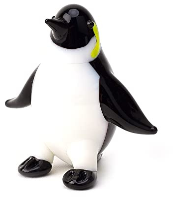 WIDDOP Miniatur Pinguin Glasfigur Objets D'Art