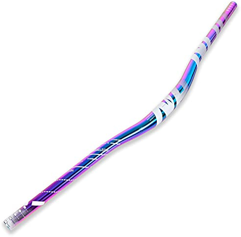 Fahrradlenker Aluminiumlegierung Bunter Regenbogen MTB Lenker AM XC DH Racing Rise Lenker 31,8 mm * 780 mm,A,780MM