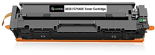LeciRoba 203X für HP 203 X CF540X 203A CF540A für HP Color Laserjet Pro M254dw M254dn M254nw ,Color Laserjet Pro MFP M281fdw M280nw M281cdw M281fdn (1-Packung)