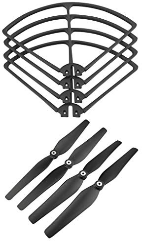 Leeadwaey RC Drohne Propeller Schutzhülle für SIRC S70W HS100 schwarz