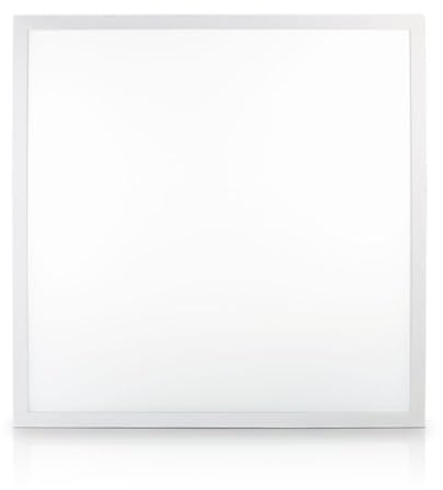 LED Panel, Deckenleuchte Büro, Rasterleuchte 62x62 cm, 36 W | 3600 lm | mit Marken-Netzteil | ENEC | LED Bürolampen für Rasterdecken (kaltweiß, 1 Stück)