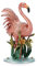 SUMNACON Mini-Schmuckkästchen im Flamingo-Stil, dekorative Emaille, aufklappbar, kleiner Schmuck-Organizer, Schmuckkästchen, Hochzeitsring-Box, Ohrring-Organizer, Halskettenhalter für Frauen und
