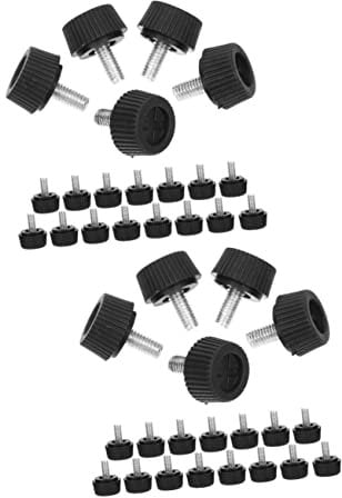 BESTonZON 40stücke Verstellbare Möbelgleiter Höhenverstellbare Tisch Und Schrankfüße Für Stabilen Für Tische Stühle Und Schränke Einfacher Einbau