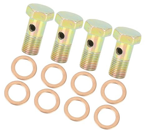 Hihaha Banjo Bolzen/für Auto/Metall/4 Set Bronze Ton
